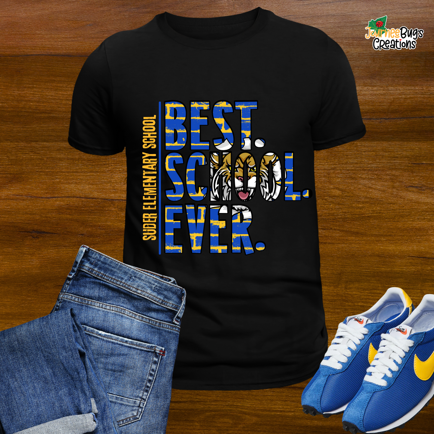 Best. School. EVER. Tee- Custom School Spirit Tee