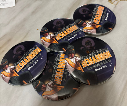 Custom Buttons by Journee
