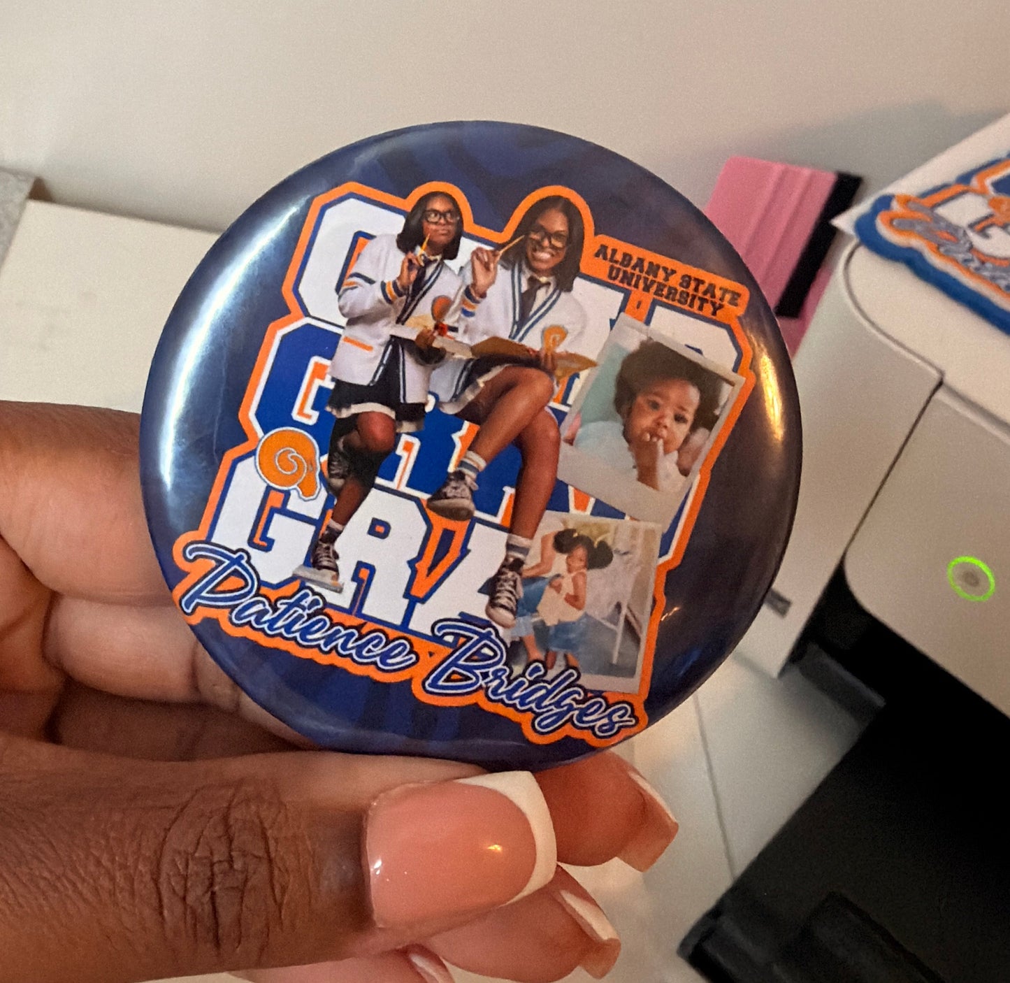 Custom Buttons by Journee