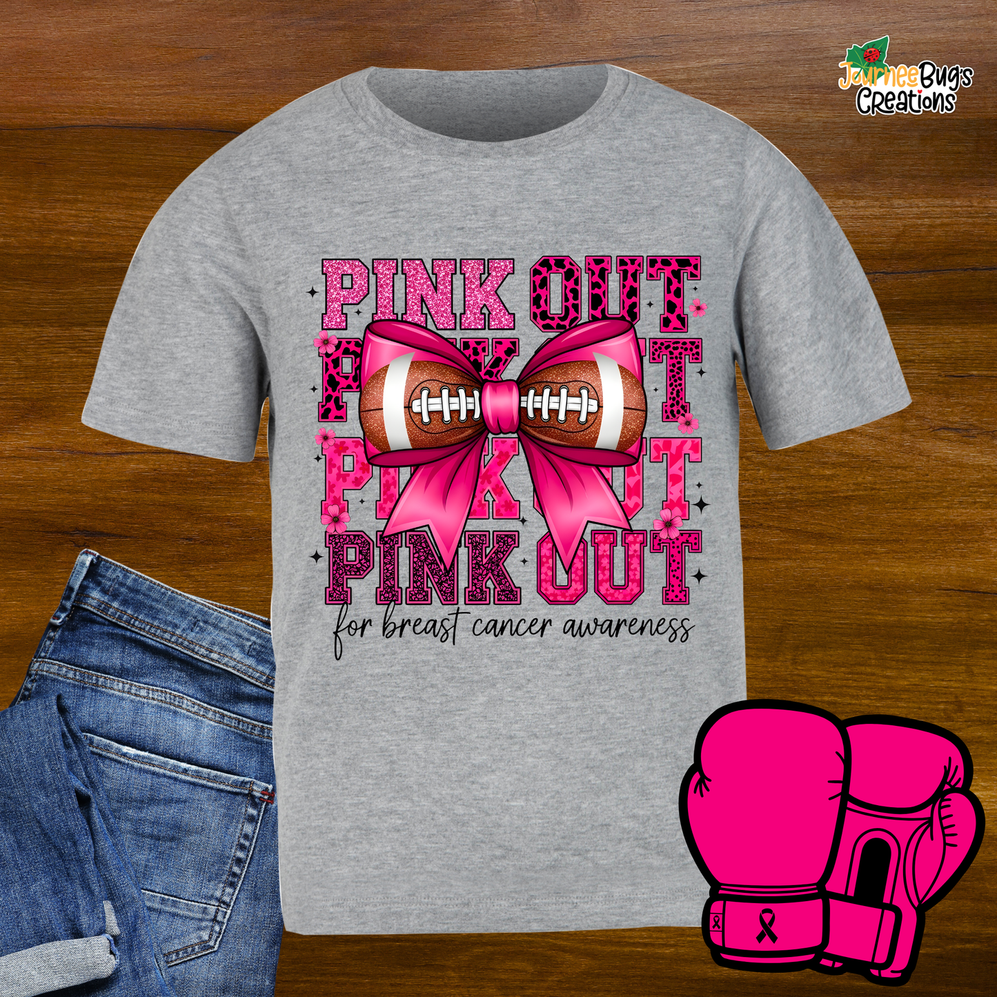 💗 Pink Out Football Tee 💗