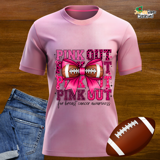 💗 Pink Out Football Tee 💗