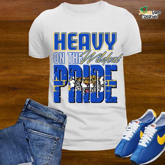 Heavy of the Wildcat Price Tee- Custom School Spirit Tee