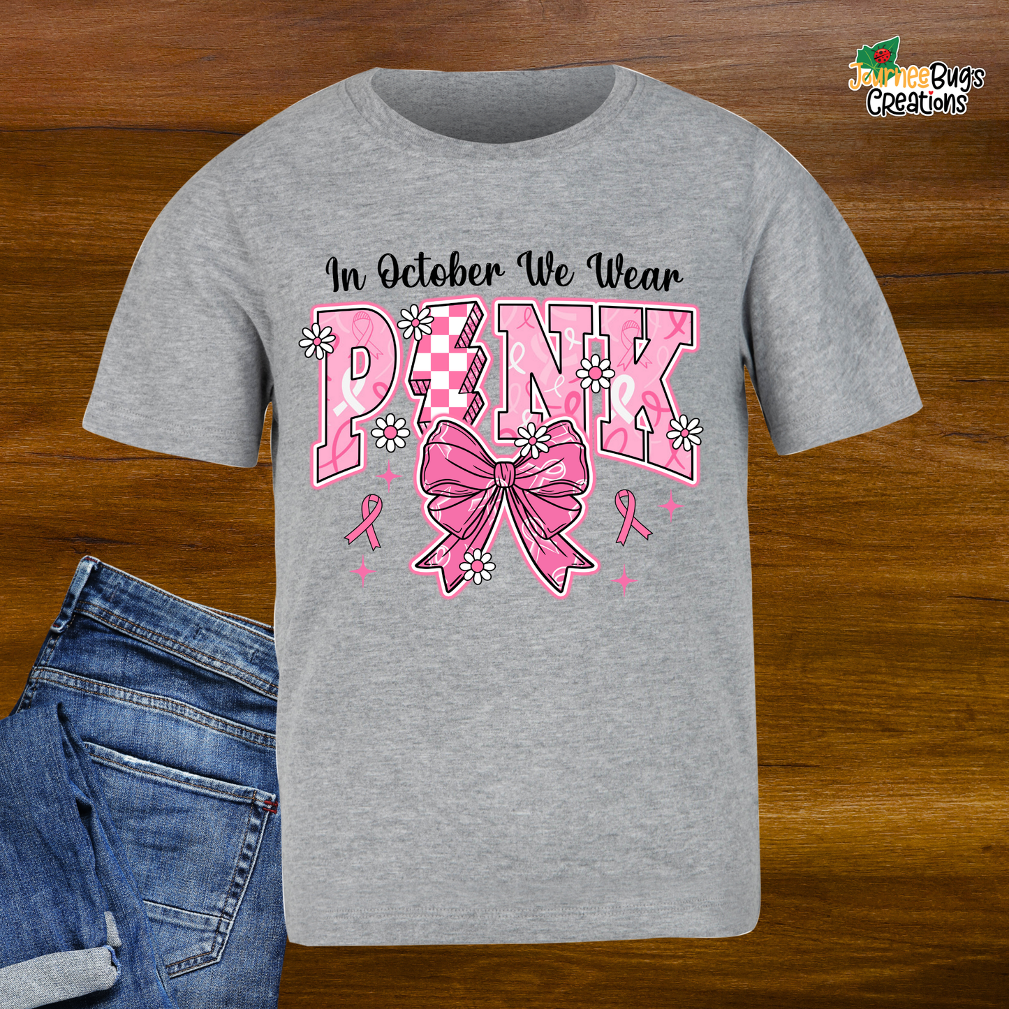 🎀 In October We Wear Pink Tee 🎀