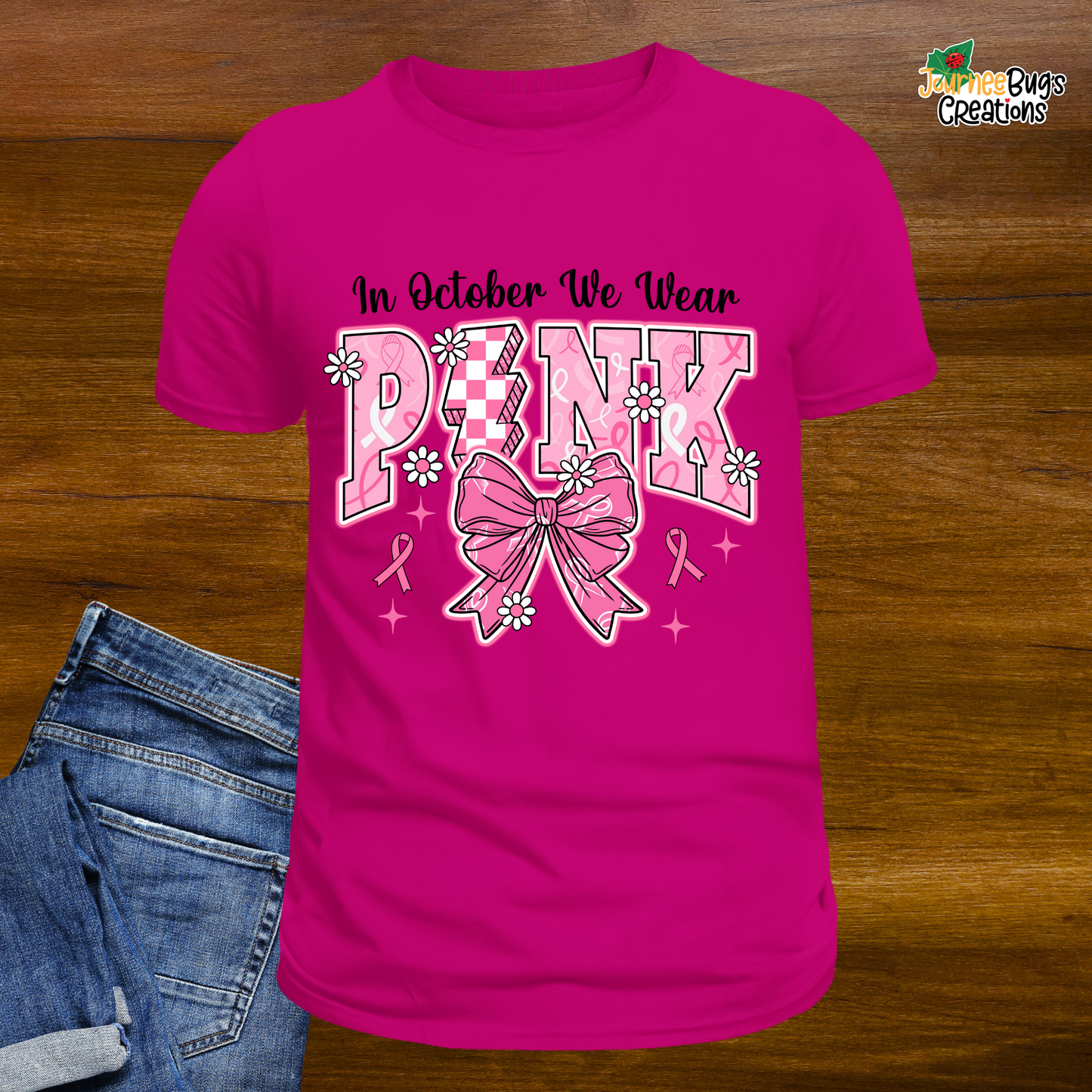 🎀 In October We Wear Pink Tee 🎀