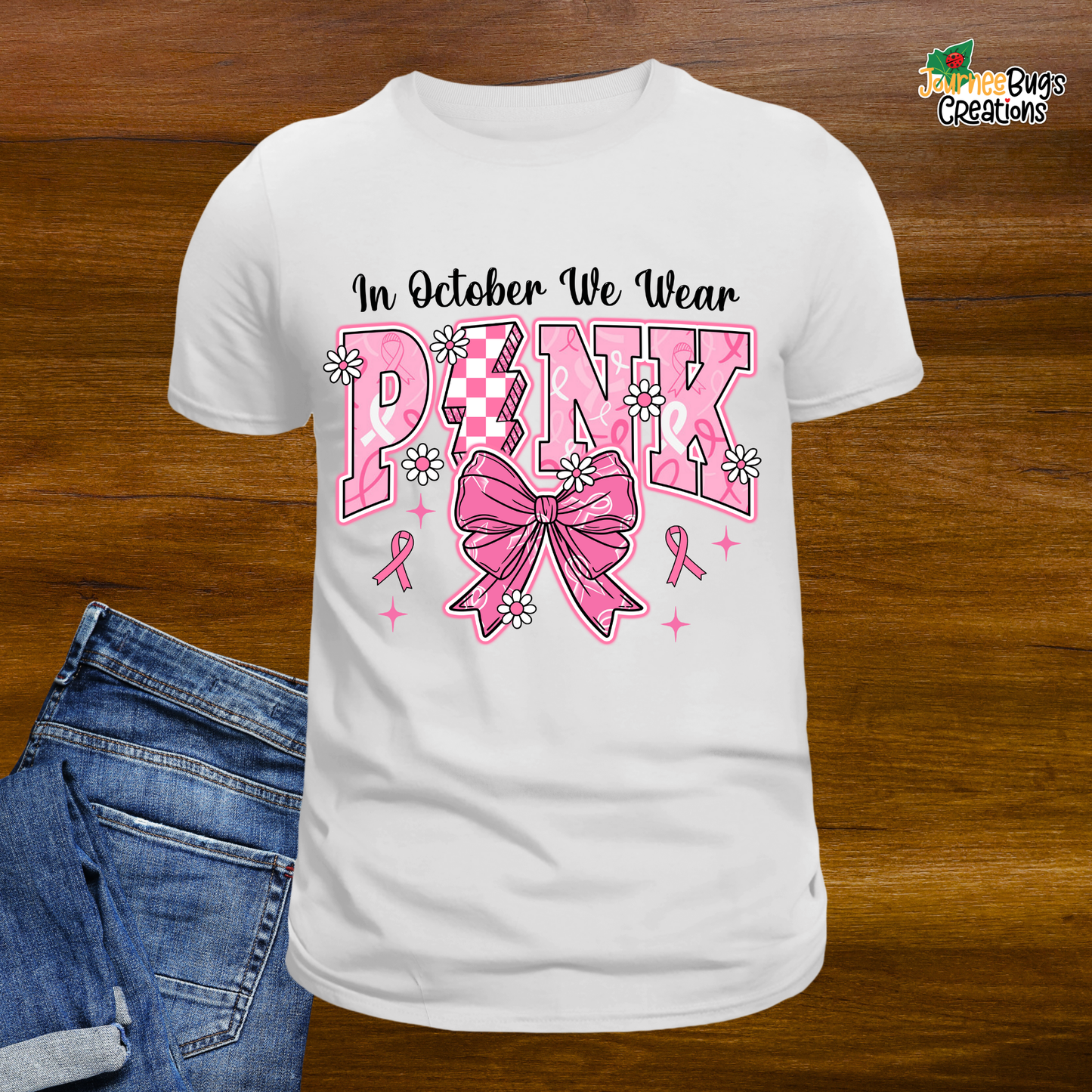 🎀 In October We Wear Pink Tee 🎀