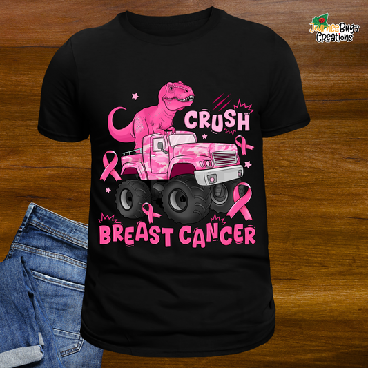 🦖 Crush Breast Cancer Tee 💗