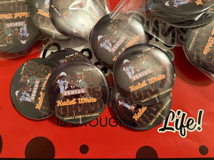 Custom Buttons by Journee