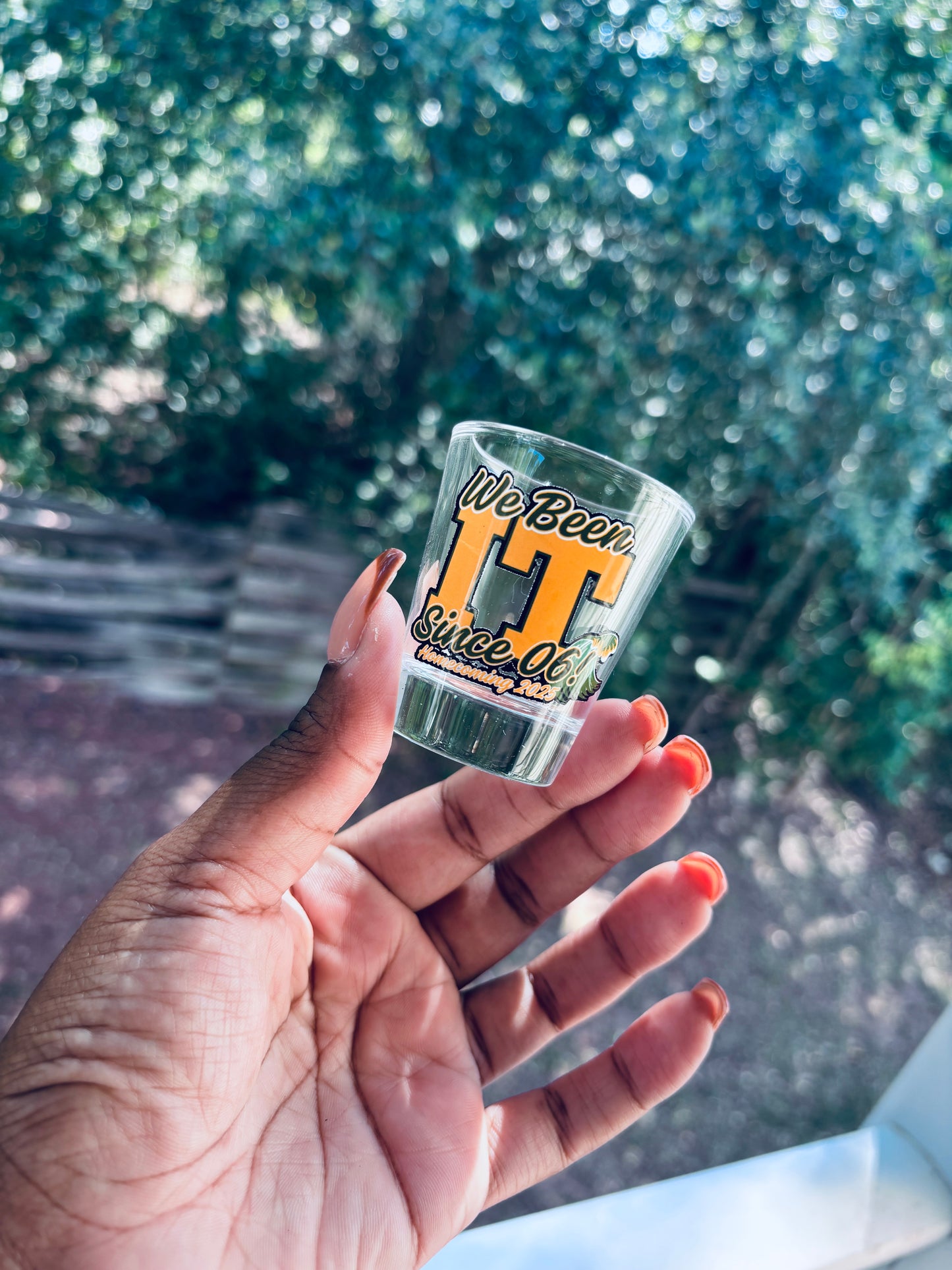 Custom Drinkware: Shot glass and party cups