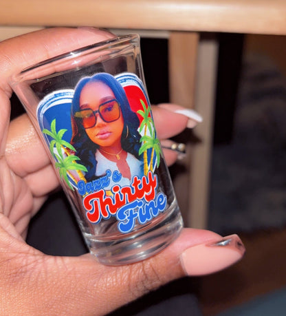 Custom Drinkware: Shot glass and party cups
