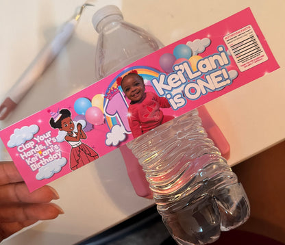Water Bottle Labels