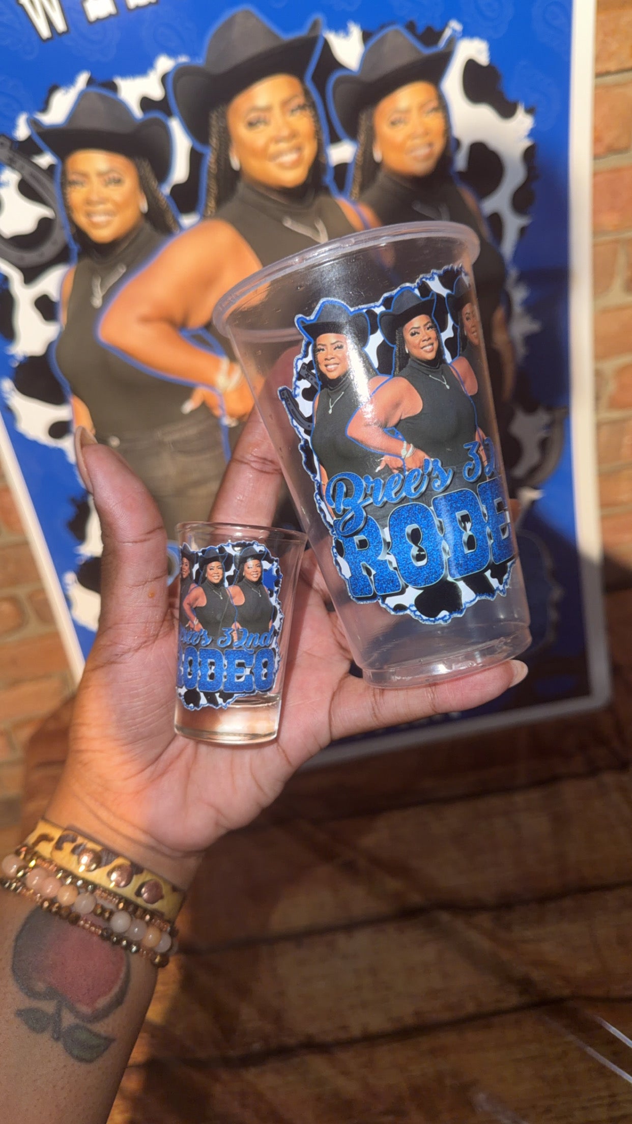 Custom Drinkware: Shot glass and party cups