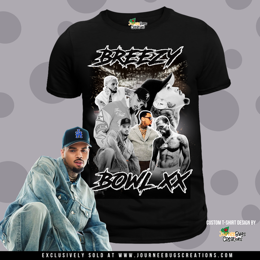Chris Brown - "Edgy Breezy Bowl" - Tee