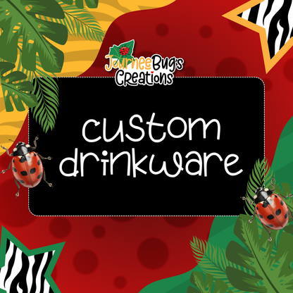 Custom Drinkware: Shot glass and party cups