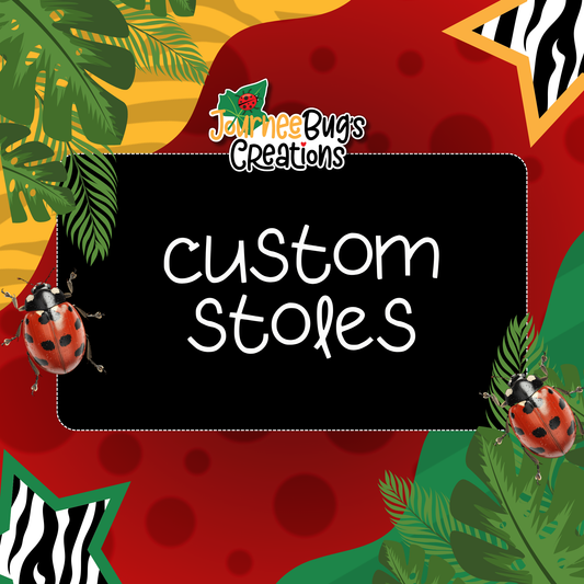 Custom Graduation Stole