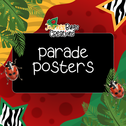 Parade Posters- Homecoming Edition