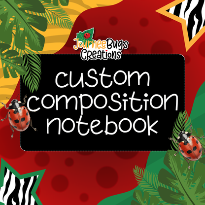 Custom Composition Notebooks