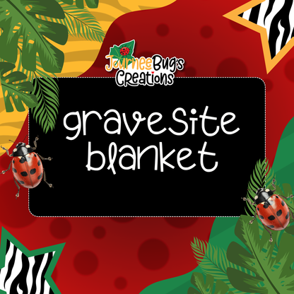 Gravesite Memorial Blanket